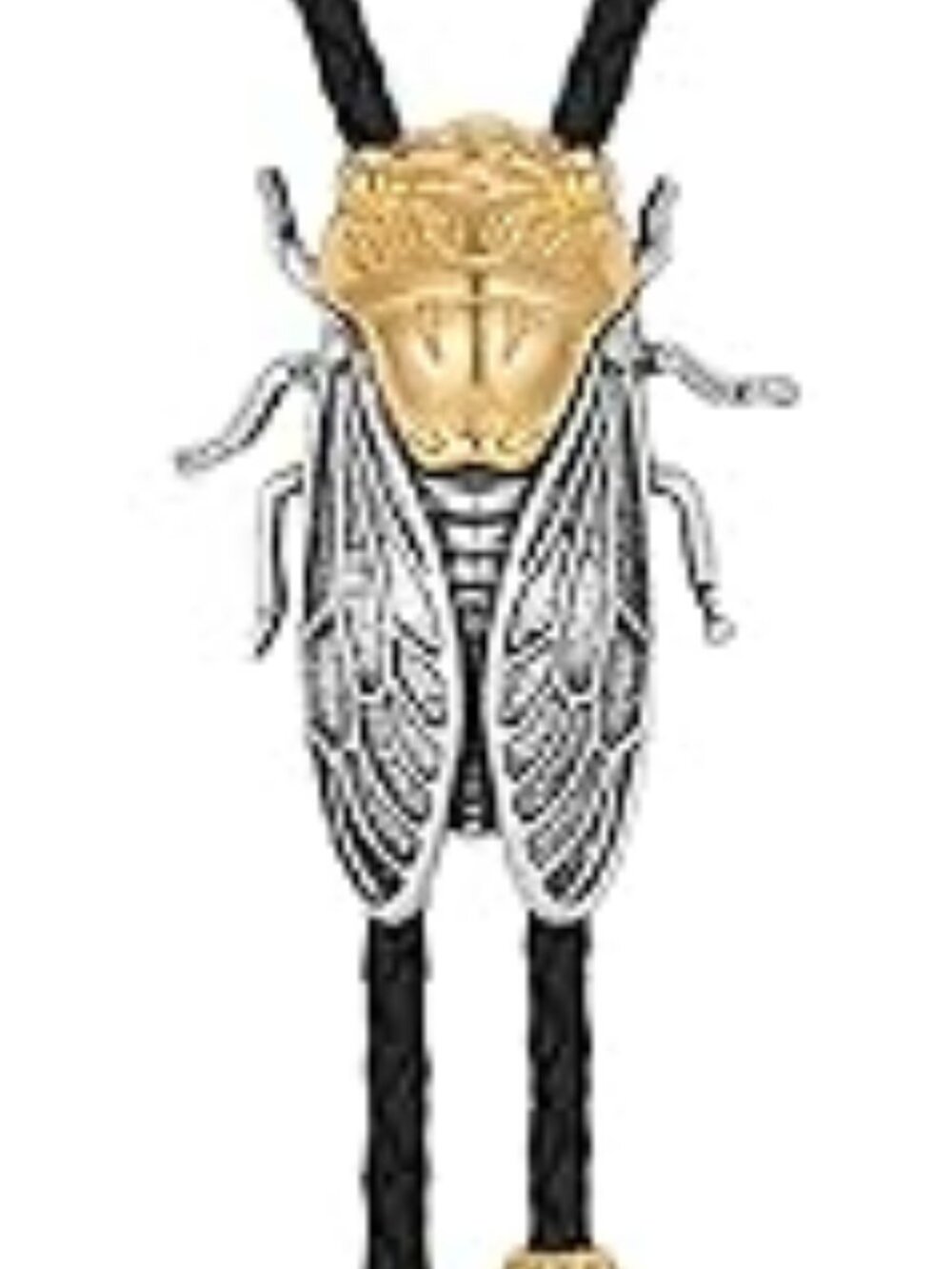 Western Cicada Bolo Tie Cowboy Neck Tie Adjustable